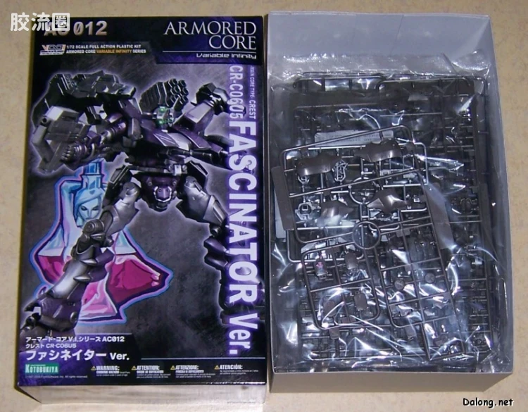 寿屋装甲核心 AC版 AC-O12 Crest CR-C06U5 FASCINATE Ver - 图片
